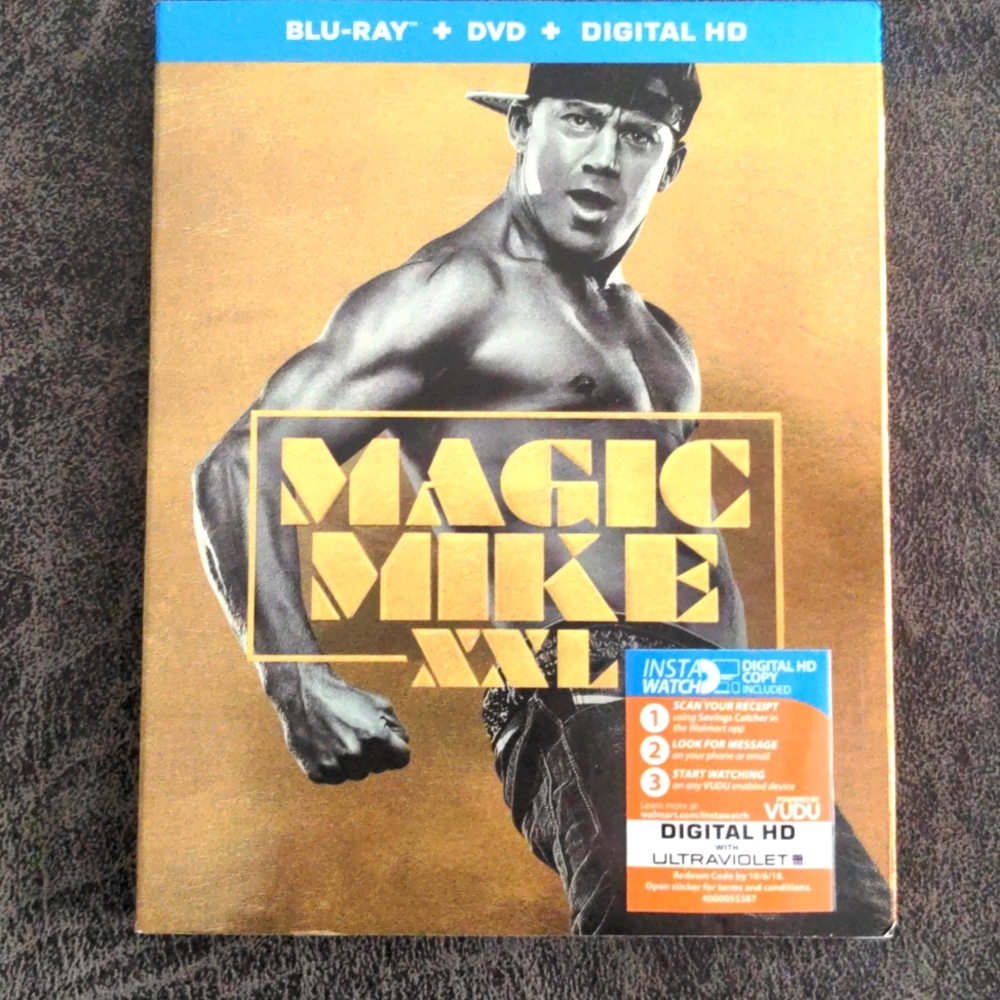 Magic Mike XXL Blu-ray DVD Digital HD Box Set NEW NWT Channing Tatum Tampa